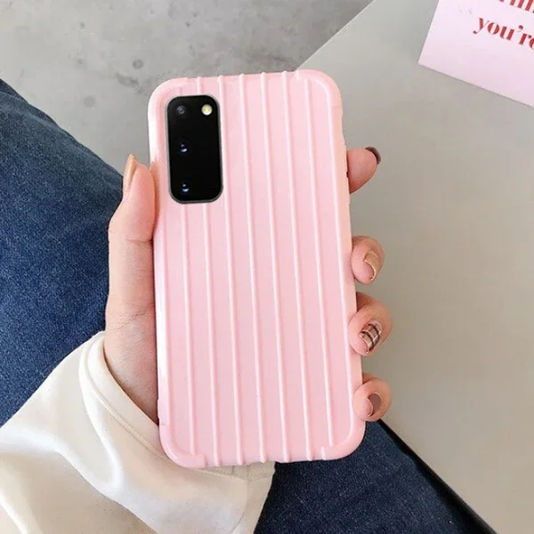 Samsung Galaxy S20 Trunk Lines İnce Silikon Kılıf - Darbeye Dayanıklı & Şık Koruma