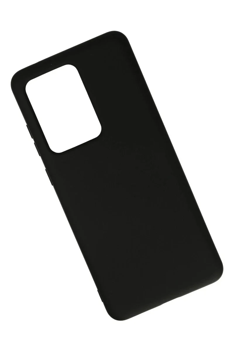 Samsung Galaxy S20 Ultra Kılıf Nano içi Kadife Silikon - Siyah