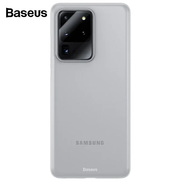 Samsung Galaxy S20 Ultra Mat PP Silikon Kılıf – Çizilmeye Karşı Ultra İnce Koruyucu Arka Kapak