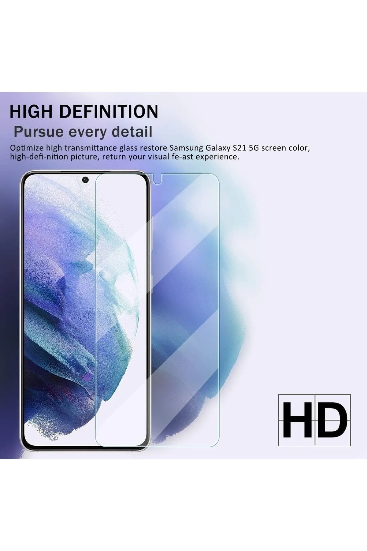 Samsung Galaxy S21 5g Nano Ekran Koruyucu Kırılmaz Cam - Ultra Ince - Extra İnce - Görsel 8