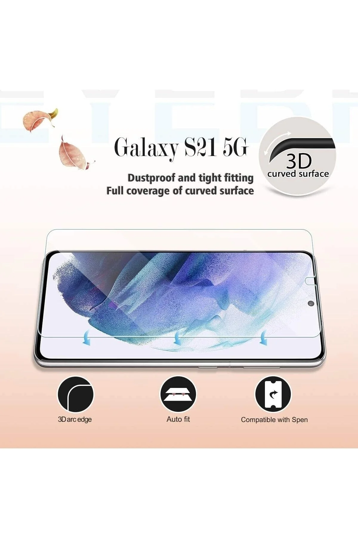 Samsung Galaxy S21 5g Nano Ekran Koruyucu Kırılmaz Cam - Ultra Ince - Extra İnce - Görsel 2
