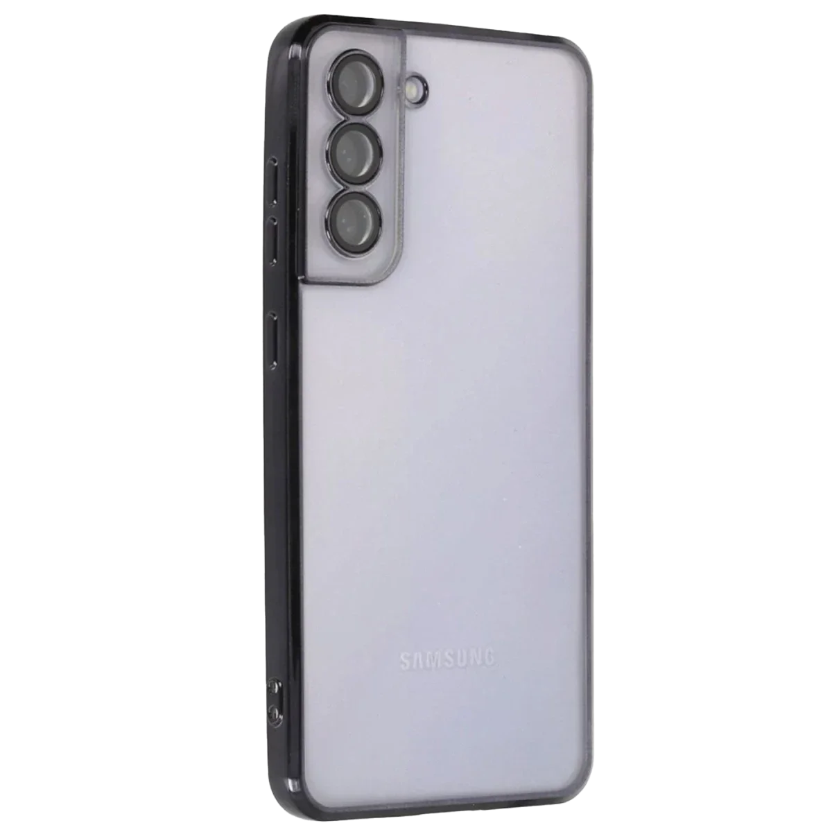 Samsung Galaxy S21 FE Kılıf Razer Lensli Silikon - Siyah Samsung Galaxy S21 FE Kılıf Razer Lensli Silikon - Siyah