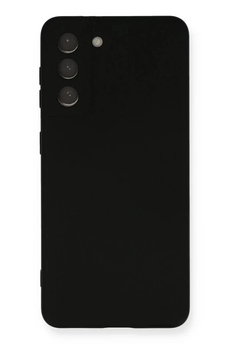 Samsung Galaxy S21 FE Kılıf Nano içi Kadife Silikon - Siyah Samsung Galaxy S21 FE Kılıf Nano içi Kadife Silikon - Siyah