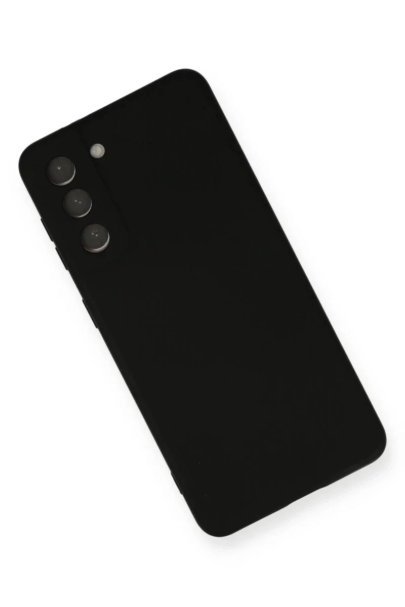 Samsung Galaxy S21 FE Kılıf Nano içi Kadife Silikon - Siyah Samsung Galaxy S21 FE Kılıf Nano içi Kadife Silikon - Siyah