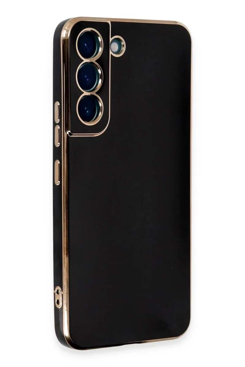 Samsung Galaxy S21 Kılıf Volet Silikon - Siyah
