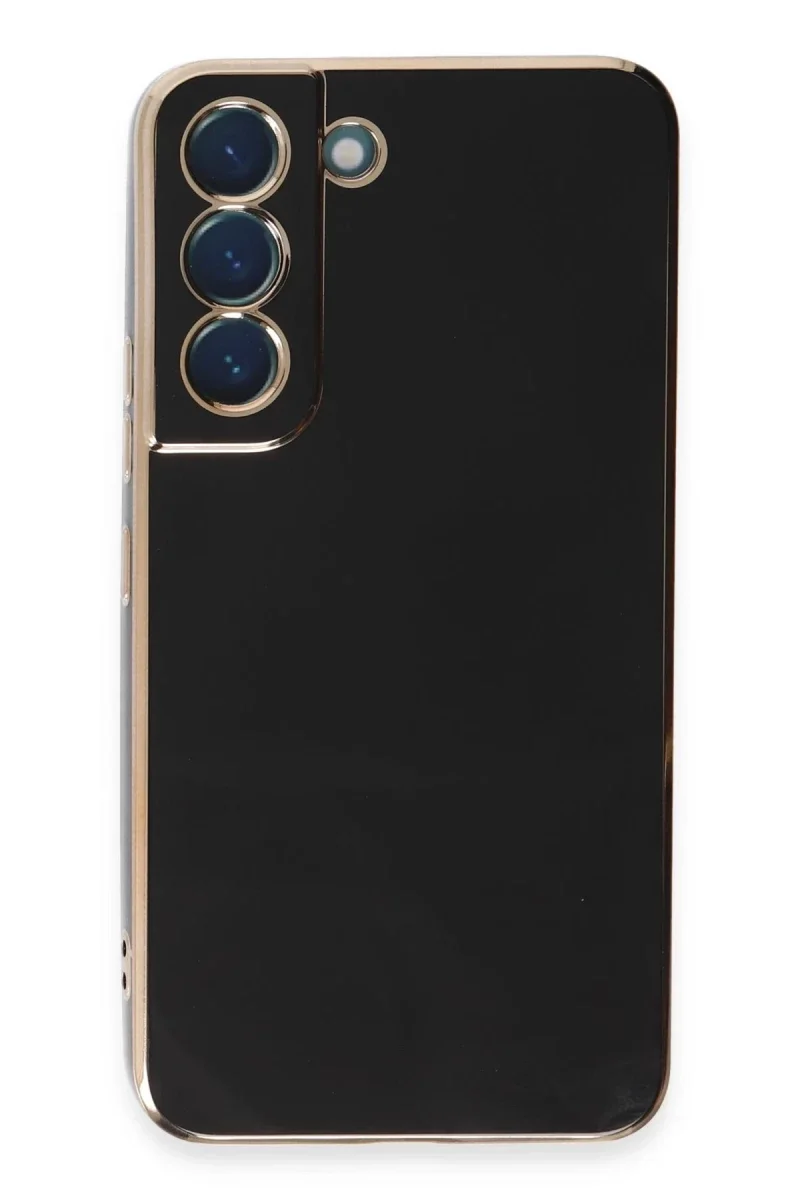 Samsung Galaxy S21 Kılıf Volet Silikon - Siyah