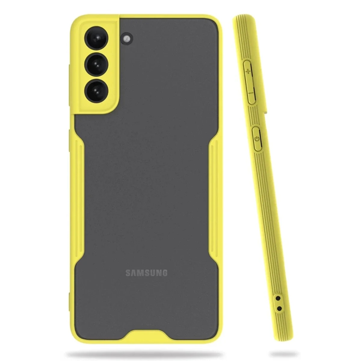 Samsung Galaxy S21 Plus Kılıf Platin Silikon - Sarı Fiyatı, Yorumları ve Özellikleri