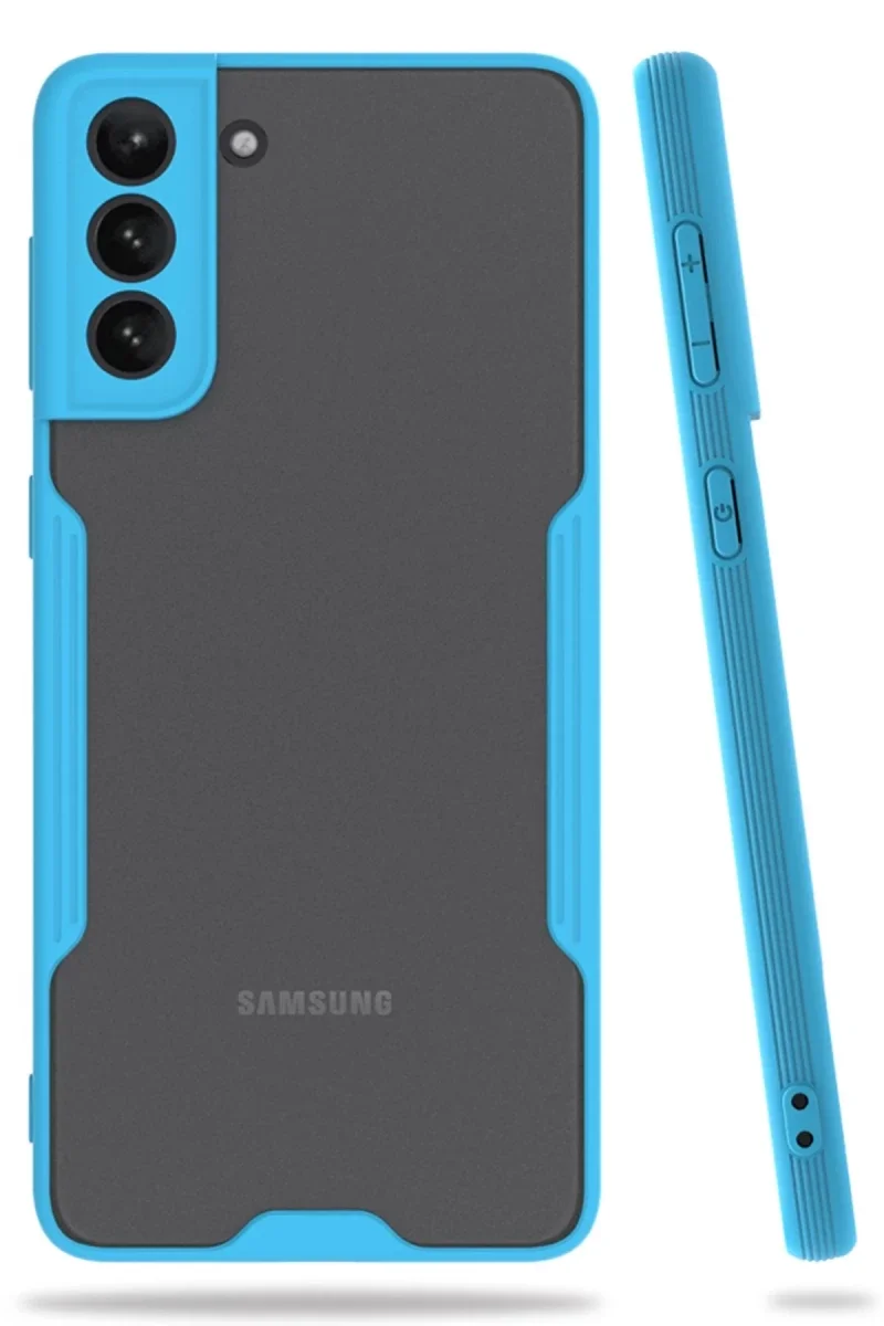 Samsung Galaxy S21 Plus Kılıf Platin Silikon - Mavi Fiyatı, Yorumları ve Özellikleri