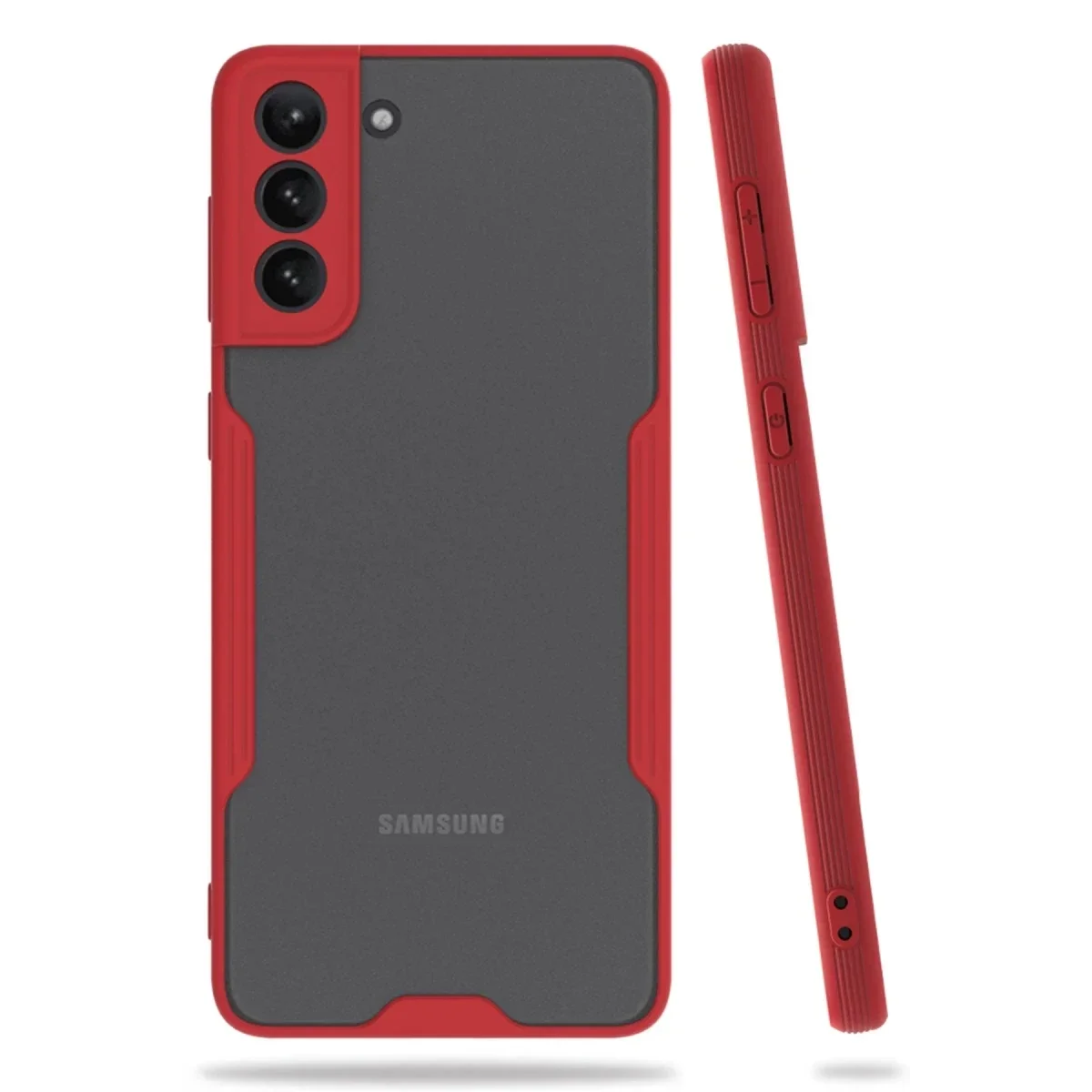 Samsung Galaxy S21 Plus Kılıf Platin Silikon - Kırmızı Fiyatı, Yorumları ve Özellikleri