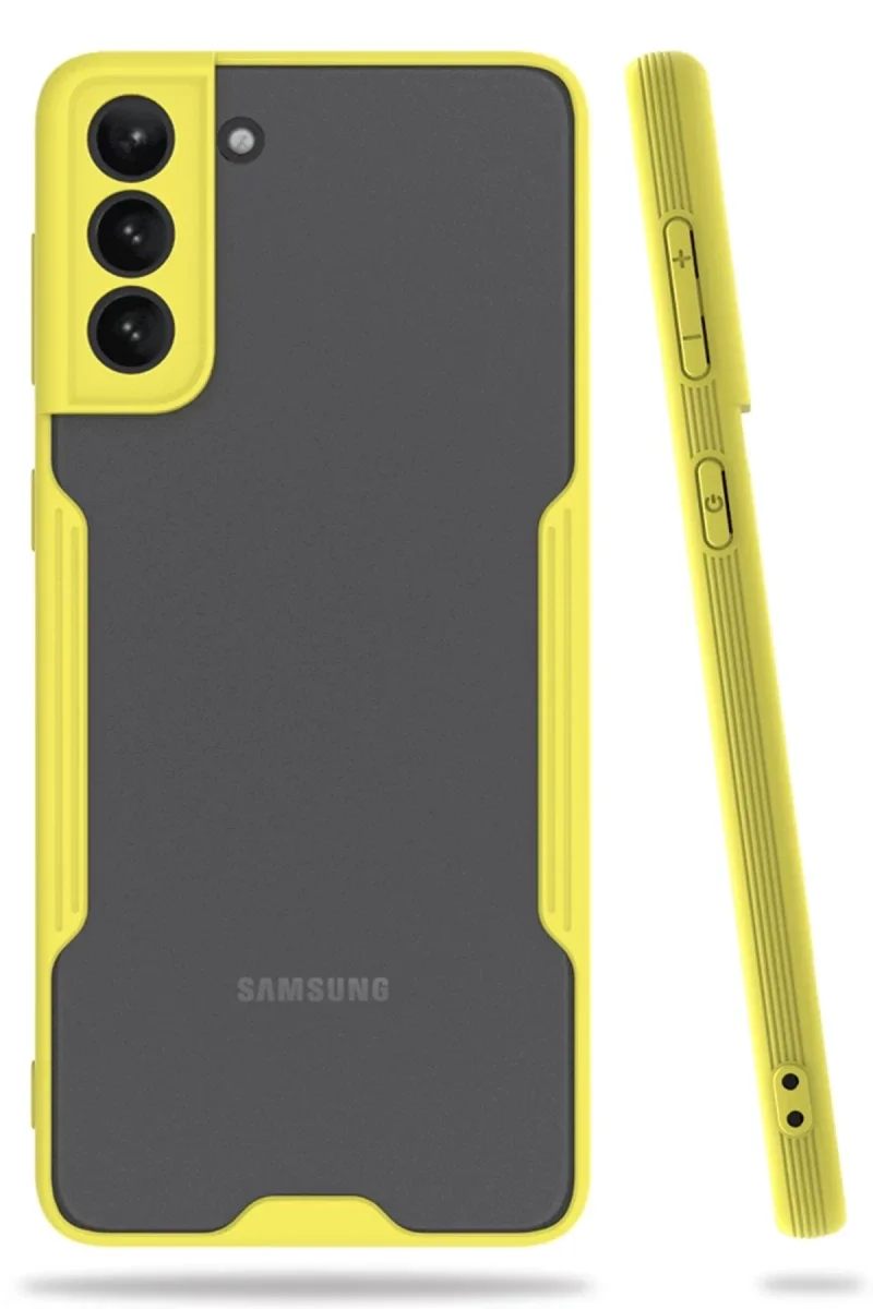 Samsung Galaxy S21 Plus Kılıf Platin Silikon - Sarı Fiyatı, Yorumları ve Özellikleri