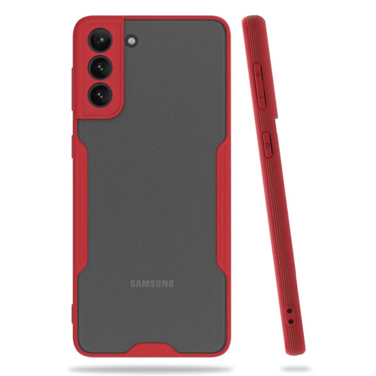 Samsung Galaxy S21 Plus Kılıf Platin Silikon - Kırmızı Fiyatı, Yorumları ve Özellikleri