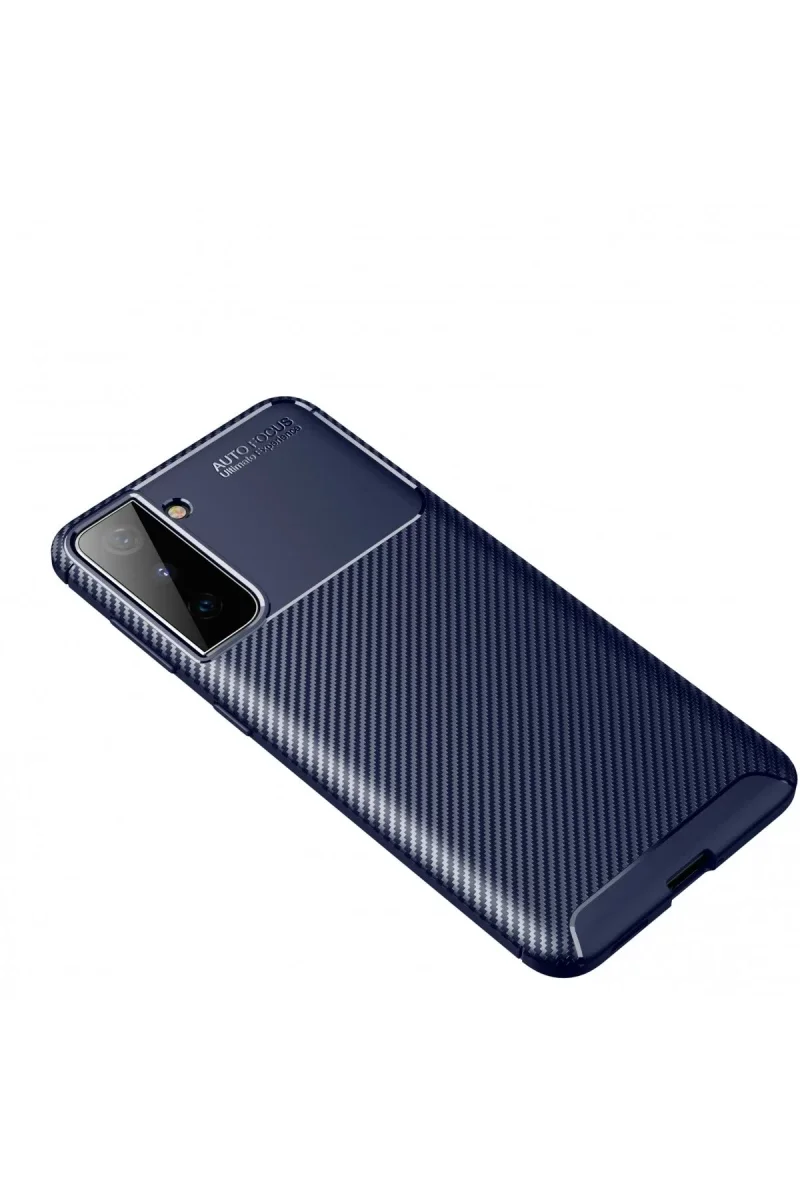 Samsung Galaxy S21 Plus Kılıf Auto Focus Karbon Kapak - Lacivert Fiyatı, Yorumları ve Özellikleri