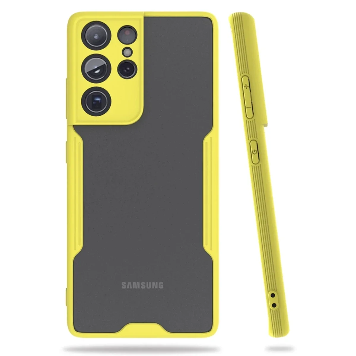 Samsung Galaxy S21 Ultra Kılıf Platin Silikon - Sarı Fiyatı, Yorumları ve Özellikleri