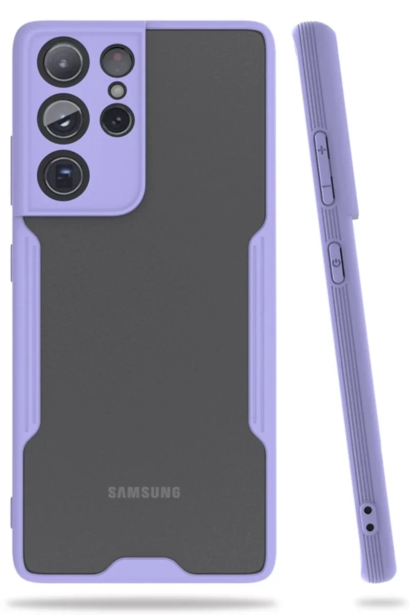 Samsung Galaxy S21 Ultra Kılıf Platin Silikon - Lila Fiyatı, Yorumları ve Özellikleri