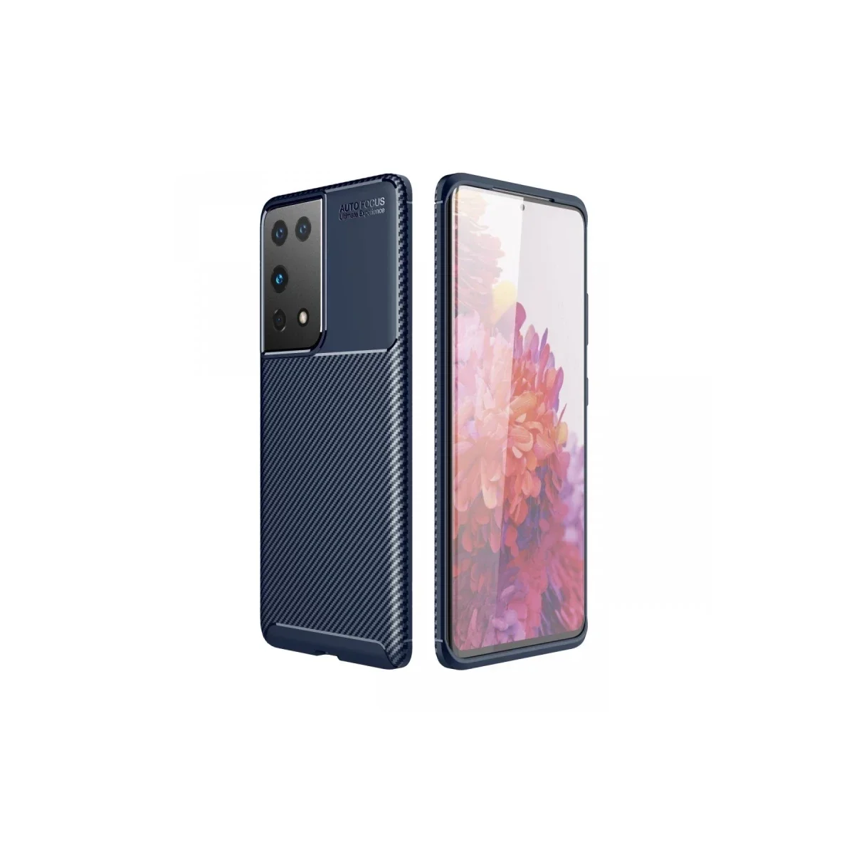 Samsung Galaxy S21 Ultra Kılıf Auto Focus Karbon Kapak - Lacivert Fiyatı, Yorumları ve Özellikleri