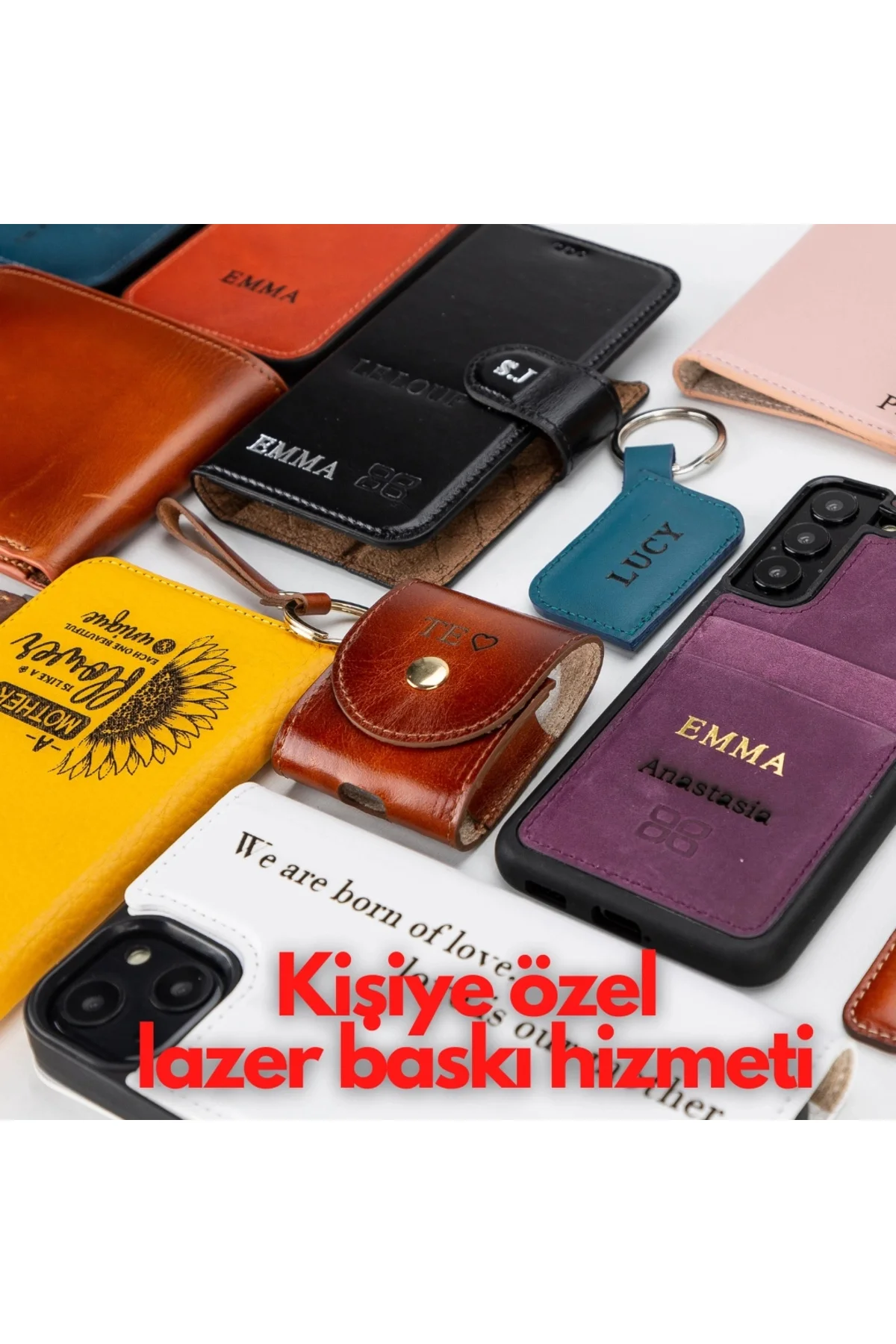 Samsung Galaxy S22 Plus Uyumlu Deri Cüzdanlı Kılıf MWWN RST2EF