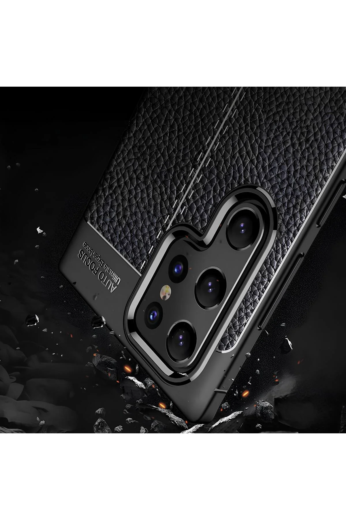 Samsung Galaxy S22 Ultra Ultra Auto Focus Kılıf Darbe Emici