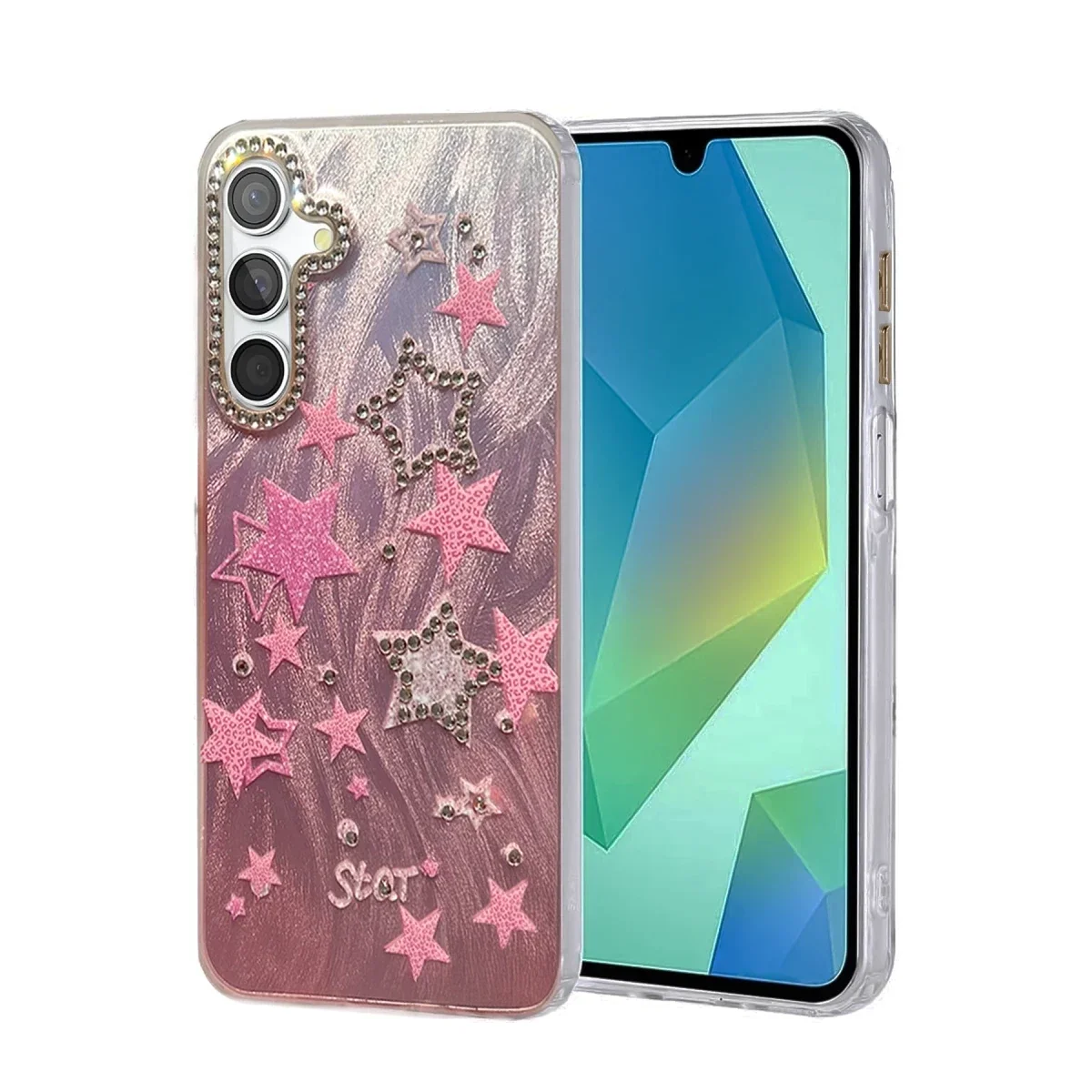 Samsung Galaxy S23 FE Kılıf Blade Aynalı Desenli Kapak - Desen 7 Samsung Galaxy S23 FE Kılıf Blade Aynalı Desenli Kapak - Desen 7