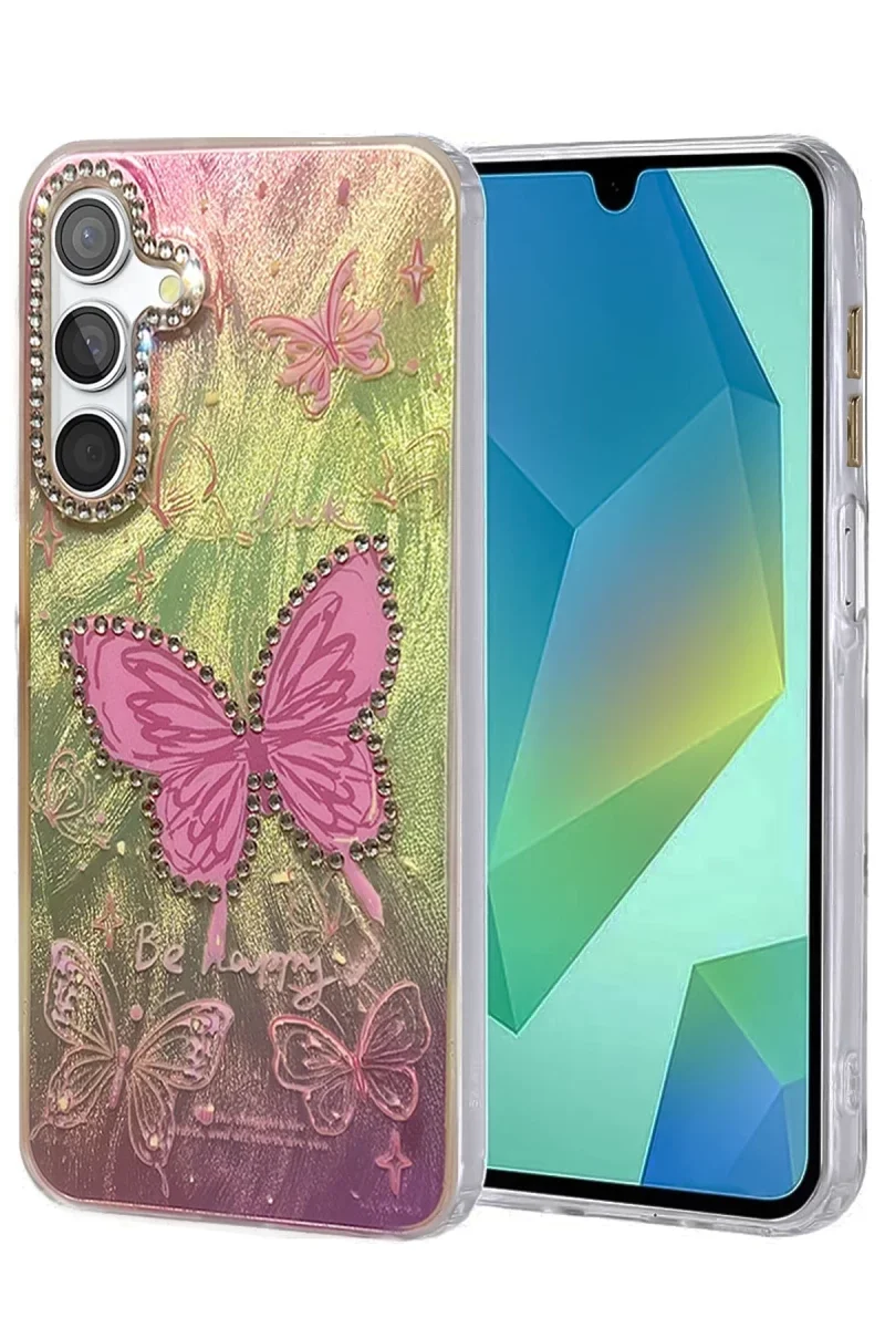 Samsung Galaxy S23 FE Kılıf Blade Aynalı Desenli Kapak - Desen 5 Samsung Galaxy S23 FE Kılıf Blade Aynalı Desenli Kapak - Desen 5