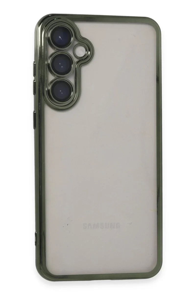 Samsung Galaxy S23 FE Kılıf Razer Lensli Silikon - Yeşil Samsung Galaxy S23 FE Kılıf Razer Lensli Silikon - Yeşil