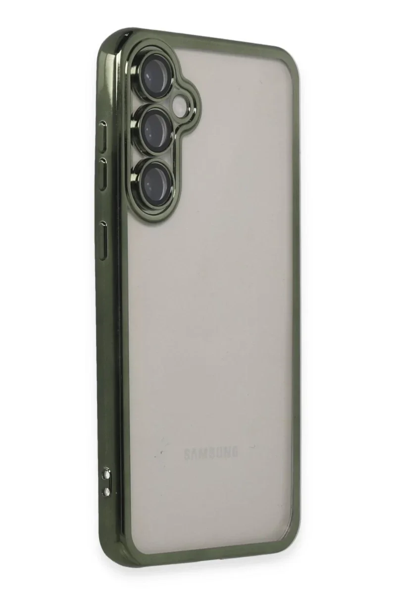 Samsung Galaxy S23 FE Kılıf Razer Lensli Silikon - Yeşil Samsung Galaxy S23 FE Kılıf Razer Lensli Silikon - Yeşil