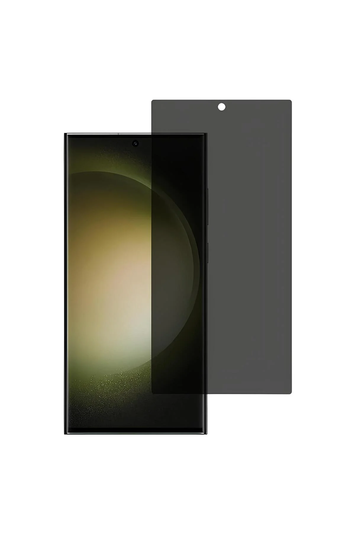 Samsung Galaxy S23 FE Hayalet Kırılmaz cam Privacy Tam Kaplayan