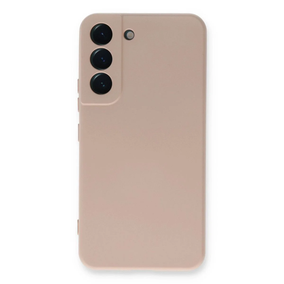 Samsung Galaxy S23 ile Uyumlu Nano İçi Kadife Silikon Kılıf - Pudra Samsung Galaxy S23 ile Uyumlu Nano İçi Kadife Silikon Kılıf - Pudra