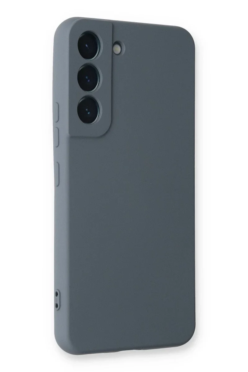 Samsung Galaxy S23 Plus Kılıf Nano içi Kadife Silikon - Gri