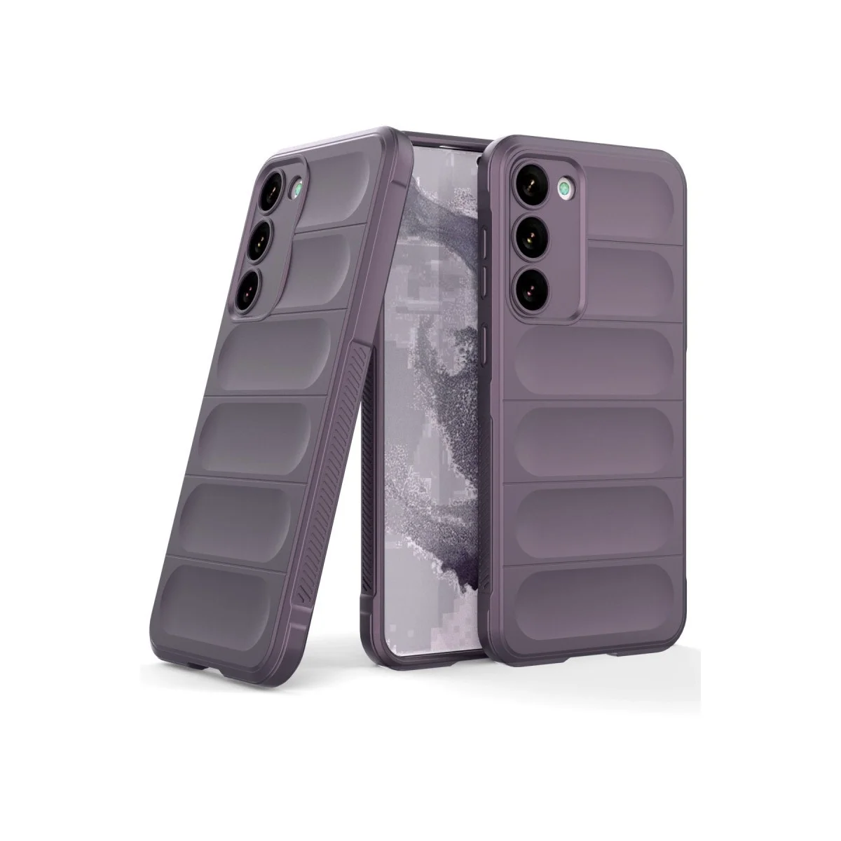 Samsung Galaxy S23 Plus Kılıf Optimum Silikon - Mor Samsung Galaxy S23 Plus Kılıf Optimum Silikon - Mor