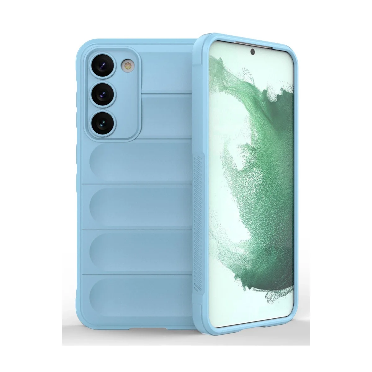 Samsung Galaxy S23 Plus Kılıf Optimum Silikon - Sky Blue Samsung Galaxy S23 Plus Kılıf Optimum Silikon - Sky Blue