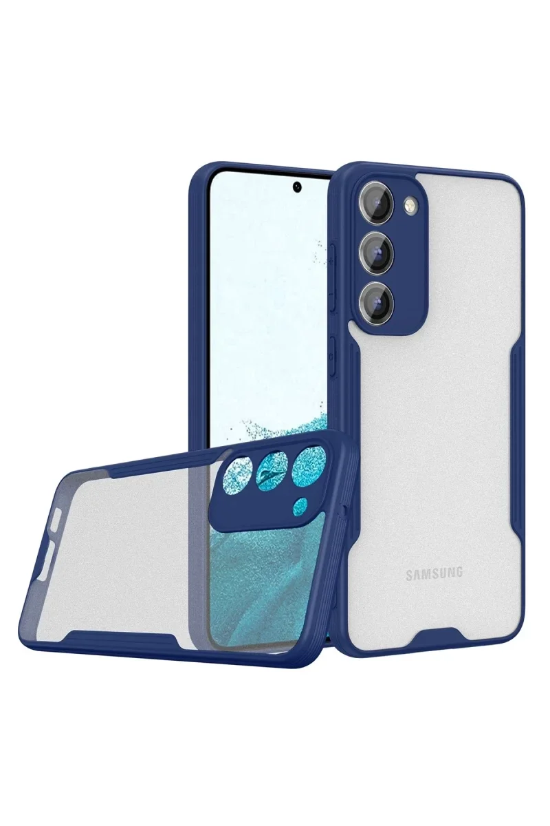 Samsung Galaxy S23 Plus Kılıf Platin Silikon - Lacivert Samsung Galaxy S23 Plus Kılıf Platin Silikon - Lacivert