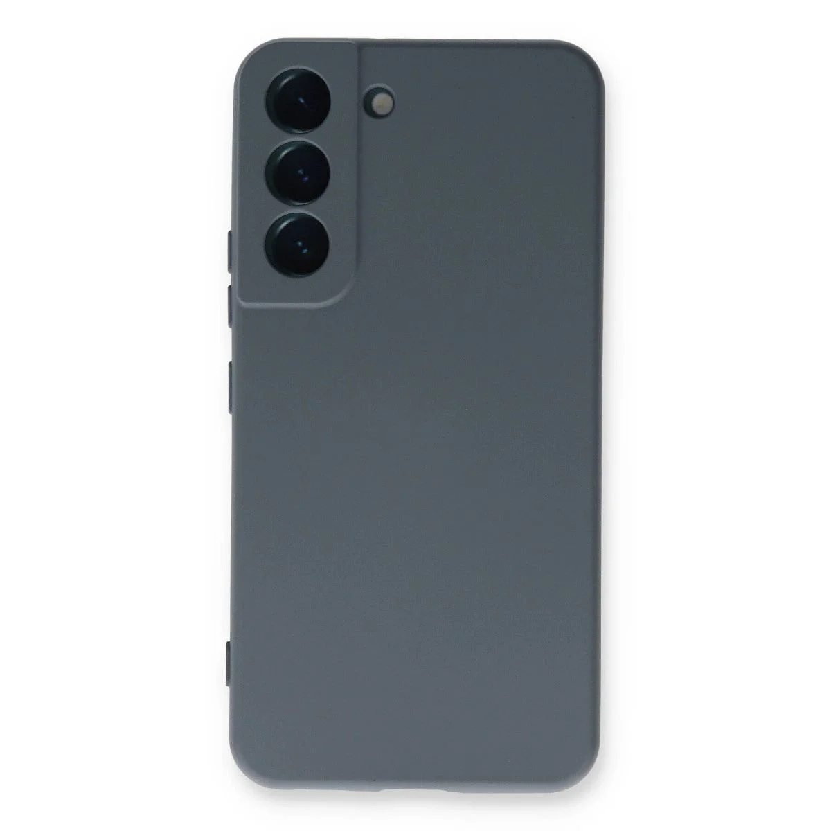 Samsung Galaxy S23 Plus ile Uyumlu Nano İçi Kadife Silikon Kılıf - Gri Samsung Galaxy S23 Plus ile Uyumlu Nano İçi Kadife Silikon Kılıf - Gri