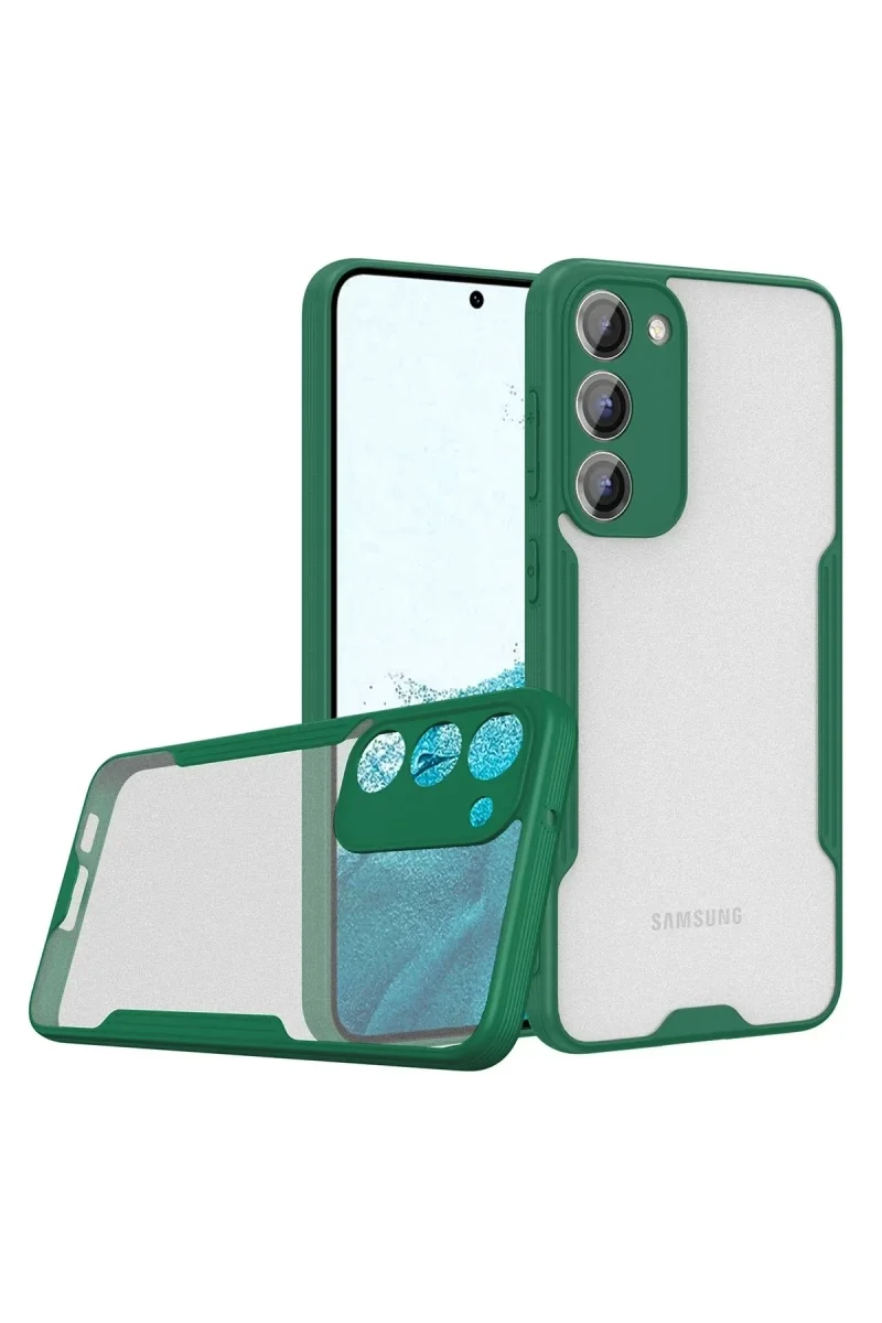 Samsung Galaxy S23 Plus Kılıf Platin Silikon - Yeşil Samsung Galaxy S23 Plus Kılıf Platin Silikon - Yeşil