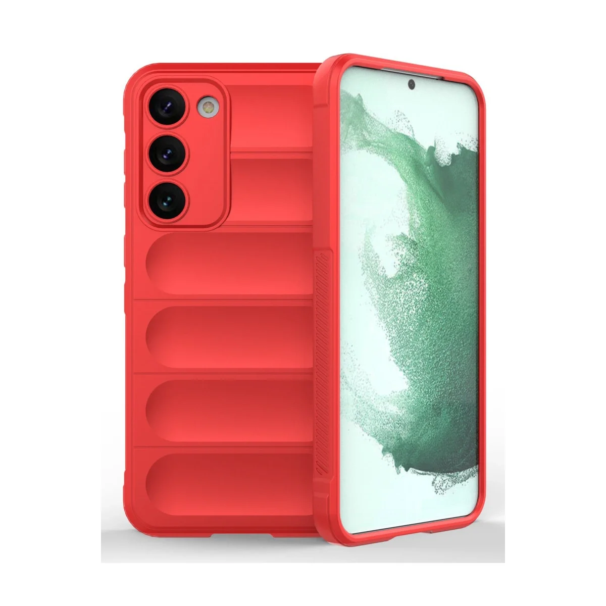 Samsung Galaxy S23 Plus Kılıf Optimum Silikon - Kırmızı Samsung Galaxy S23 Plus Kılıf Optimum Silikon - Kırmızı