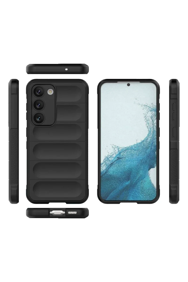 Samsung Galaxy S23 Plus Kılıf Optimum Silikon - Siyah