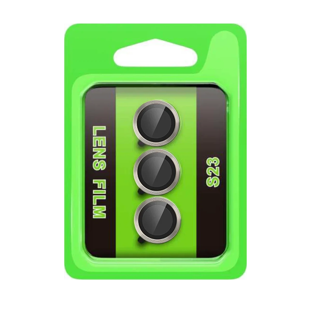 Samsung Galaxy S23 Raze Metal Kamera Lens - Gri Samsung Galaxy S23 Raze Metal Kamera Lens - Gri