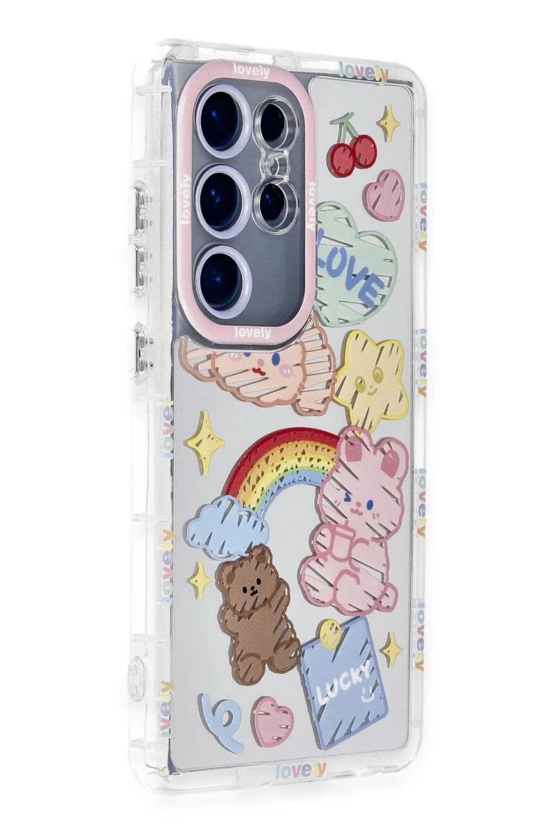 Samsung Galaxy S23 Ultra Kılıf Reflexion Desenli Kapak - Desen 4 Samsung Galaxy S23 Ultra Kılıf Reflexion Desenli Kapak - Desen 4