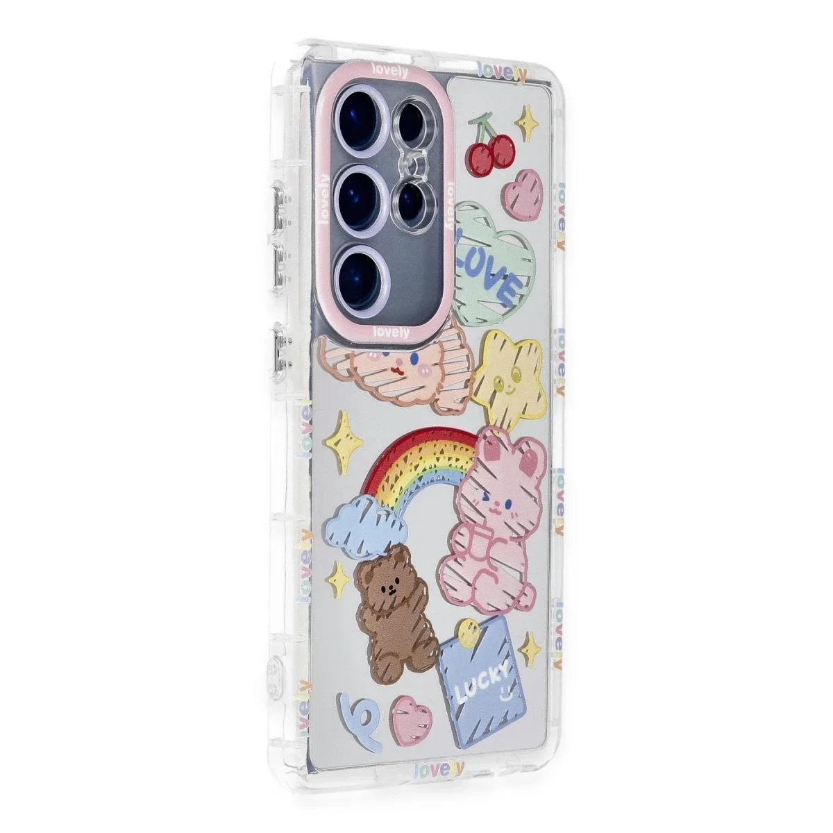 Samsung Galaxy S23 Ultra Kılıf Reflexion Desenli Kapak - Desen 4 Samsung Galaxy S23 Ultra Kılıf Reflexion Desenli Kapak - Desen 4