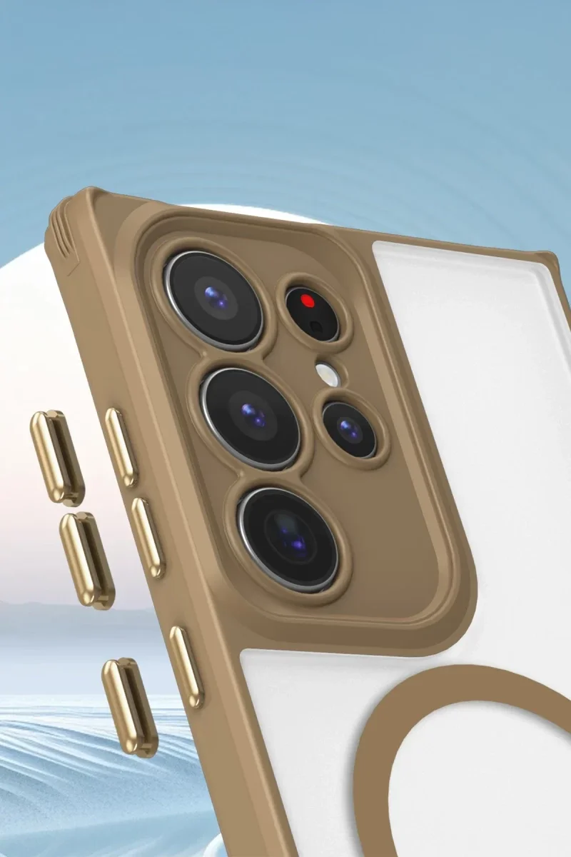 Samsung Galaxy S23 Ultra Kılıf Enka Magsafe Silikon Kılıf - Siyah Samsung Galaxy S23 Ultra Kılıf Enka Magsafe Silikon Kılıf - Siyah