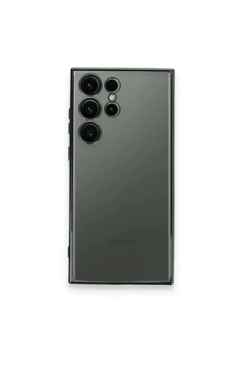 Samsung Galaxy S23 Ultra Kılıf Razer Lensli Silikon - Yeşil Samsung Galaxy S23 Ultra Kılıf Razer Lensli Silikon - Yeşil