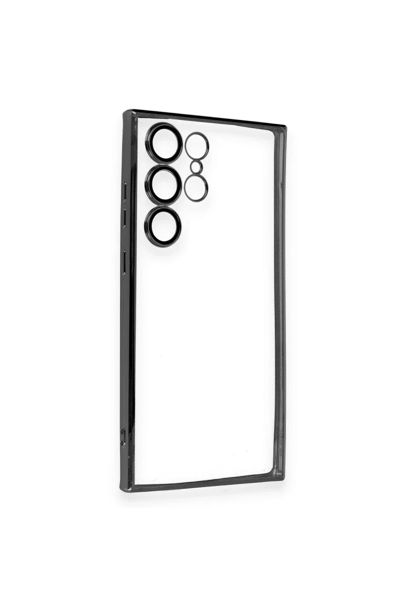 Samsung Galaxy S23 Ultra Kılıf Razer Lensli Silikon - Siyah Samsung Galaxy S23 Ultra Kılıf Razer Lensli Silikon - Siyah