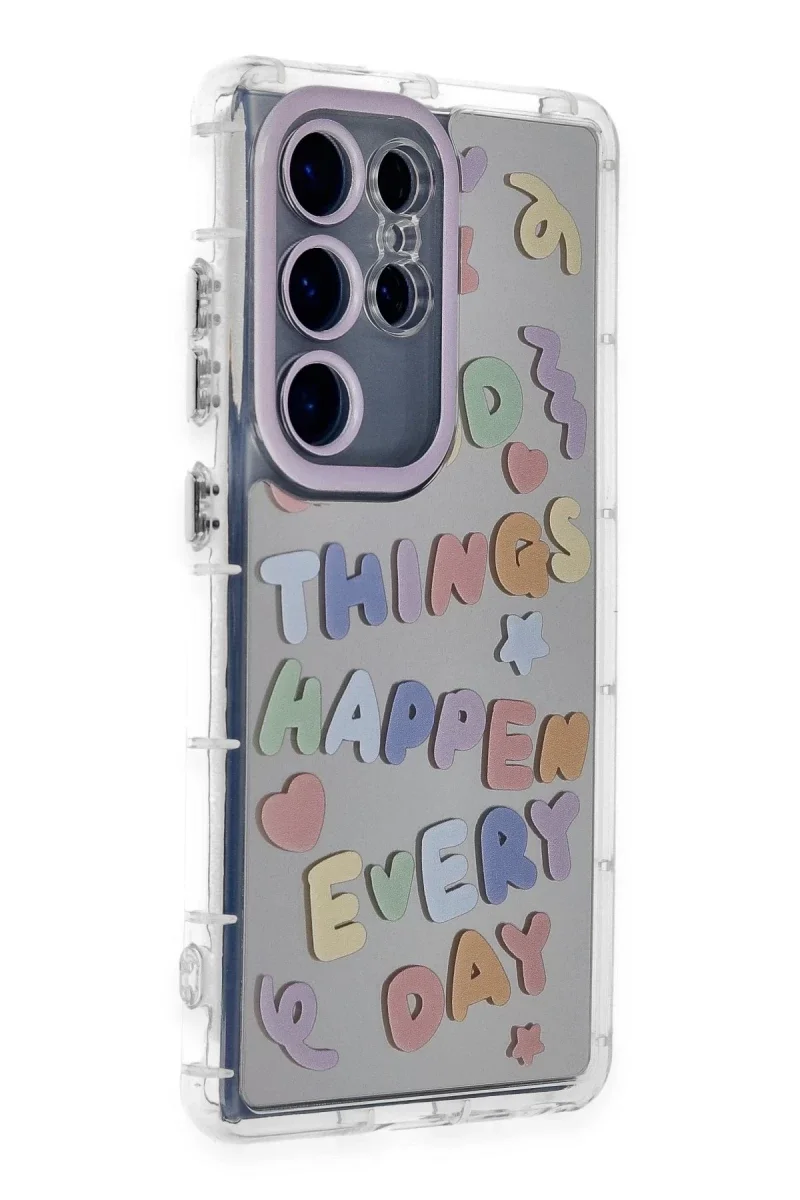 Samsung Galaxy S23 Ultra Kılıf Reflexion Desenli Kapak - Desen 7