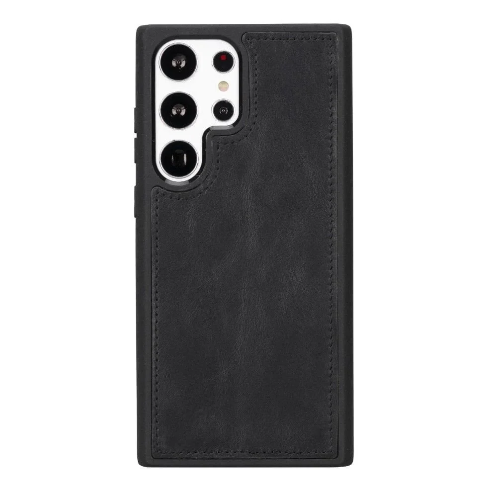 Samsung Galaxy S23 Ultra Uyumlu Deri Cüzdanlı Kılıf RST1 Siyah Samsung Galaxy S23 Ultra Uyumlu Deri Cüzdanlı Kılıf RST1 Siyah