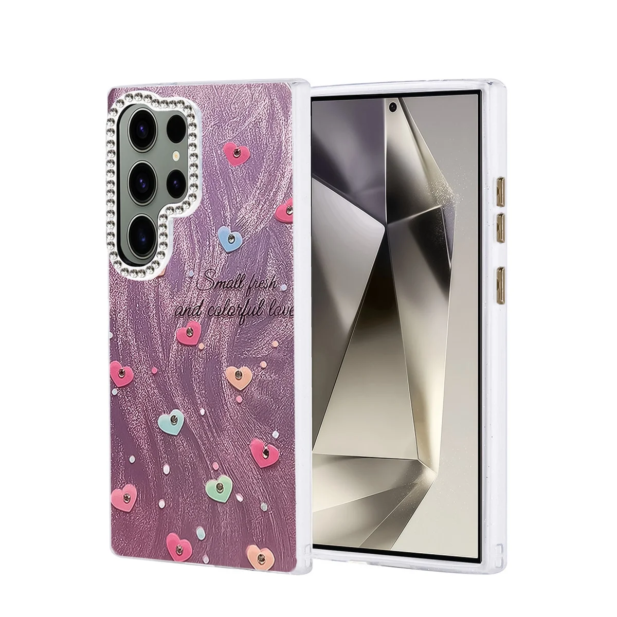 Samsung Galaxy S23 Ultra Kılıf Blade Aynalı Desenli Kapak - Desen 8 Samsung Galaxy S23 Ultra Kılıf Blade Aynalı Desenli Kapak - Desen 8