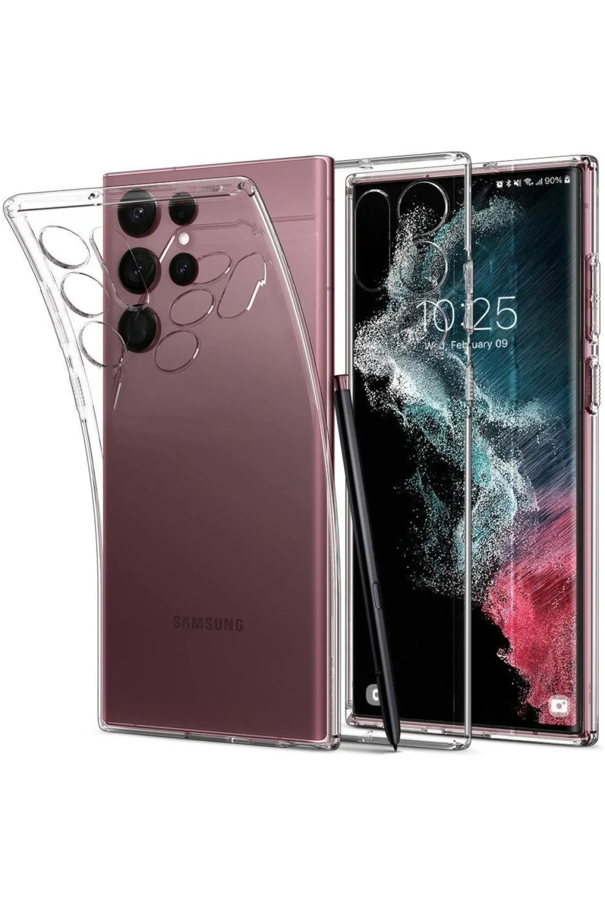Samsung Galaxy S23 Ultra 2.0 MM Korumalı Şeffaf Silikon Kılıf