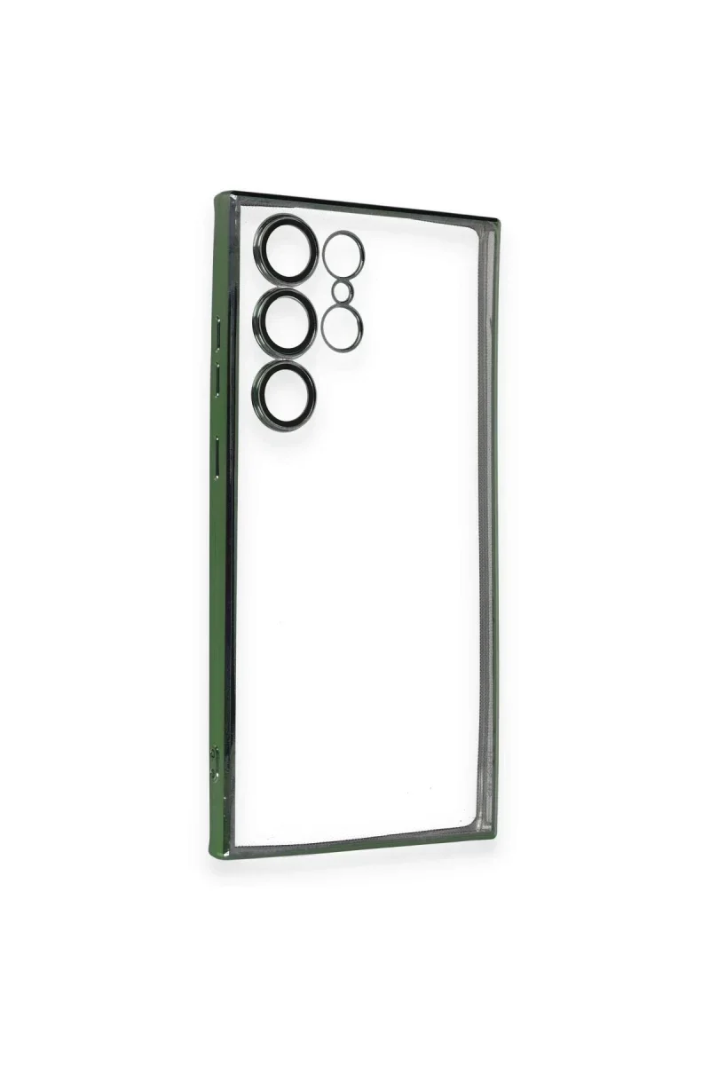 Samsung Galaxy S23 Ultra Kılıf Razer Lensli Silikon - Yeşil Samsung Galaxy S23 Ultra Kılıf Razer Lensli Silikon - Yeşil