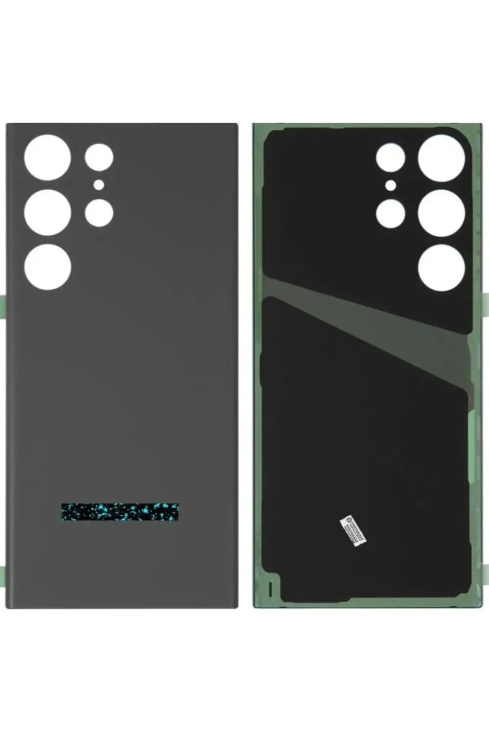 Samsung Galaxy S23 Ulta Uyumlu Arka Kapak Batarya Kapağı Gold