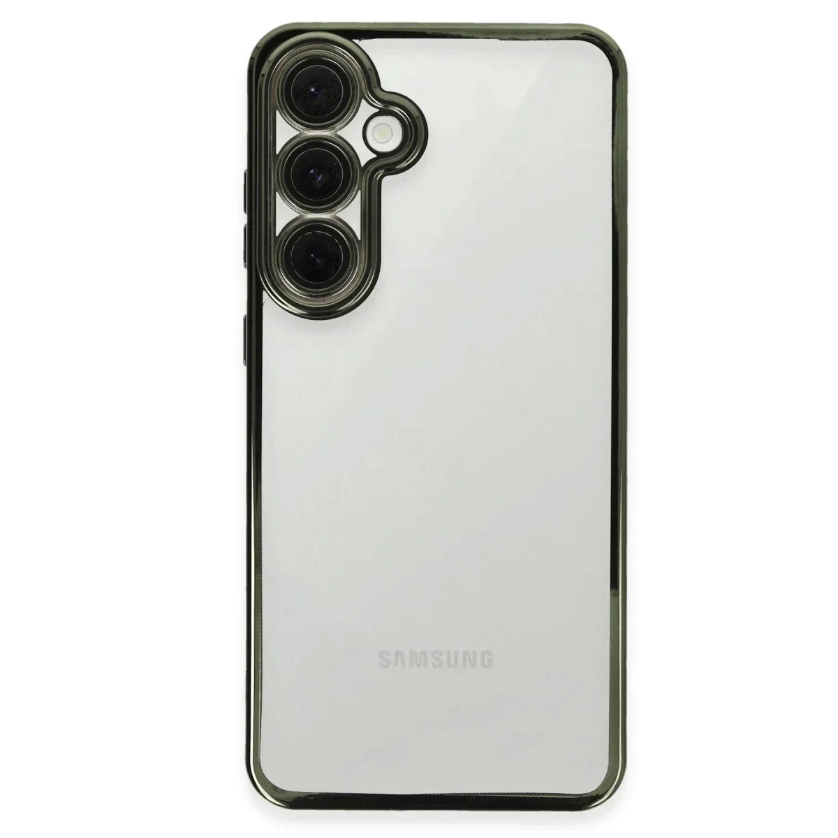 Samsung Galaxy S24 FE Kılıf Razer Lensli Silikon - Yeşil Samsung Galaxy S24 FE Kılıf Razer Lensli Silikon - Yeşil
