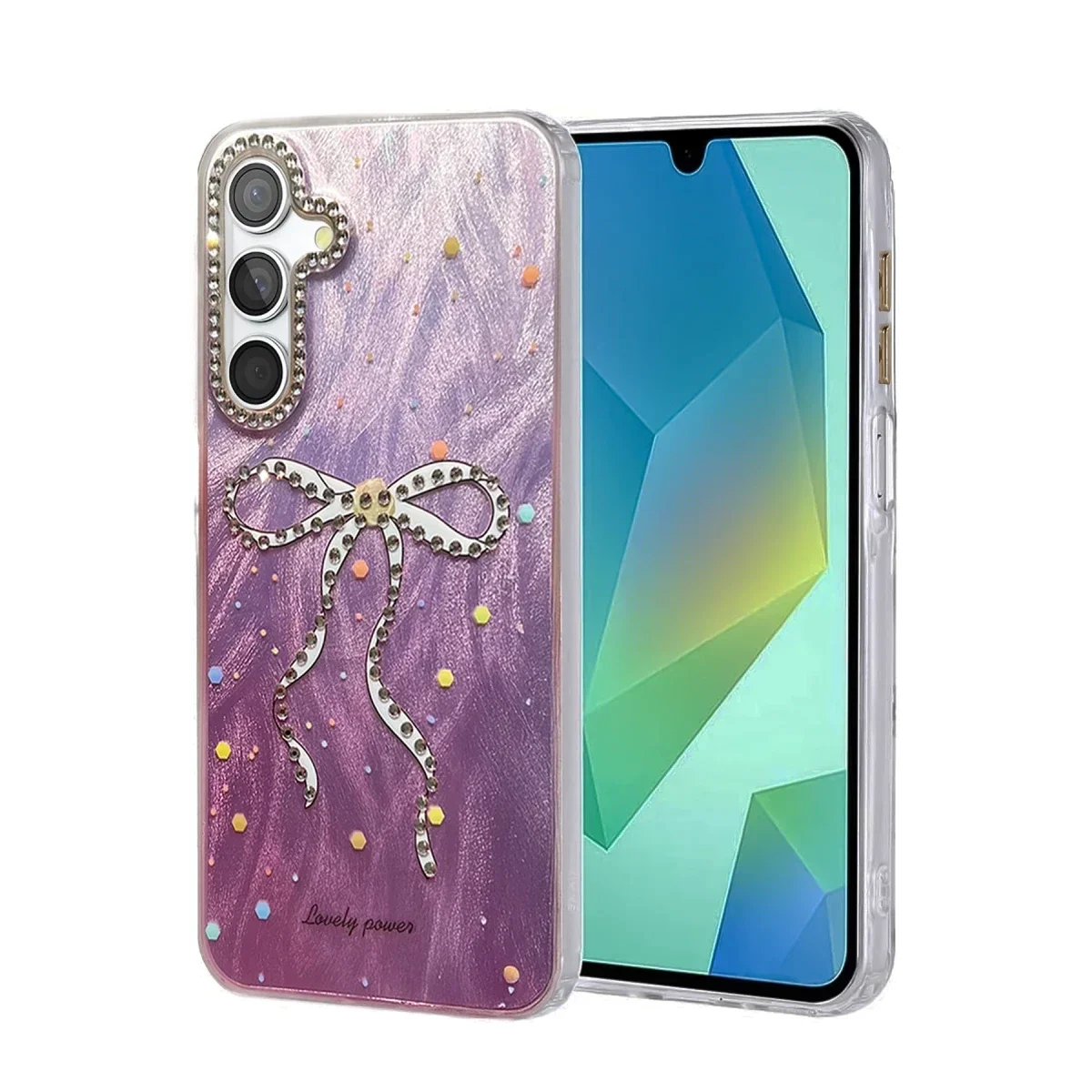 Samsung Galaxy S24 FE Kılıf Blade Aynalı Desenli Kapak - Desen 1