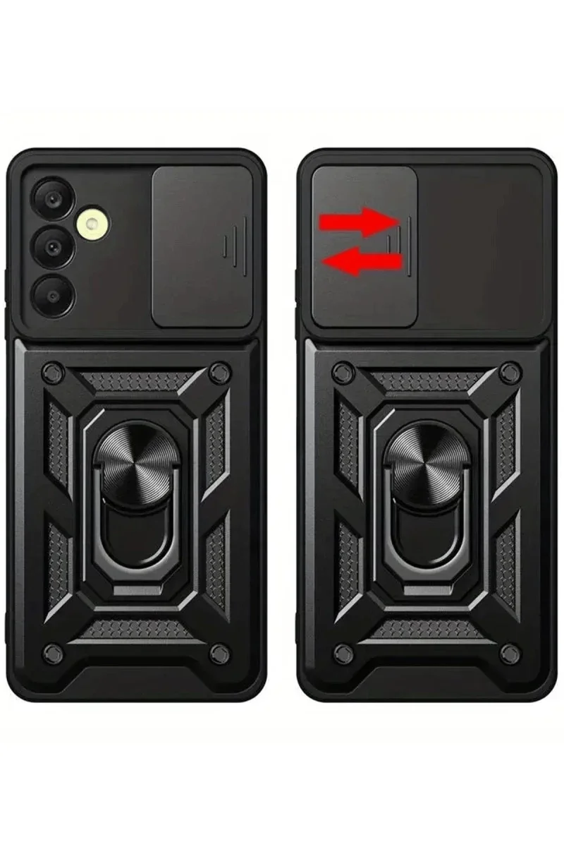 Samsung Galaxy S24 FE Pars Lens Yüzüklü Silikon - Yeşil Samsung Galaxy S24 FE Pars Lens Yüzüklü Silikon - Yeşil